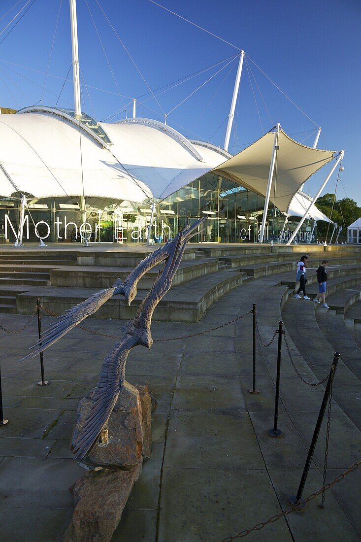 Exterior of Our Dynamic Earth, Holyrood, Edinburgh, Scotland, United Kingdom, Europe