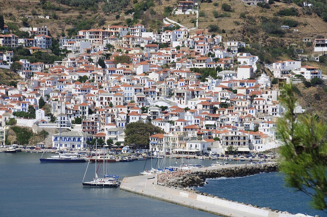 Skopelos Town, Skopelos, Sporades Islands, Greek Islands, Greece, Europe