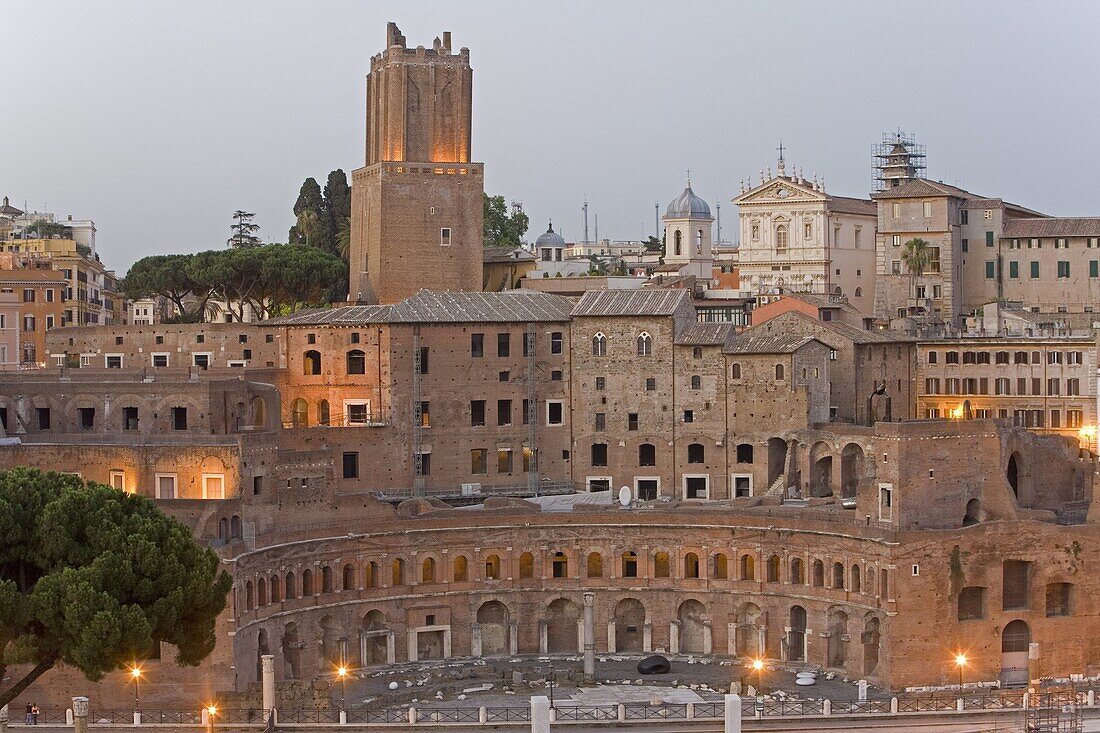 Foro Traiano (Trajan's Forum), Rome, Lazio, Italy, Europe