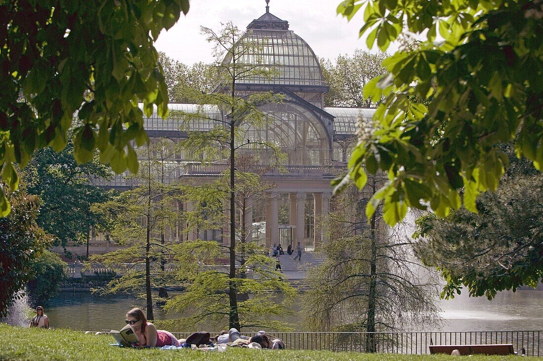 Crystal Palace, Retiro Park, Madrid, Spain, Europe