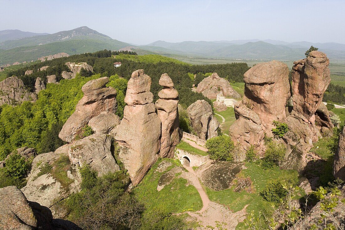 Kaleto fortress, rock formations, Belogradchik, Bulgaria, Europe