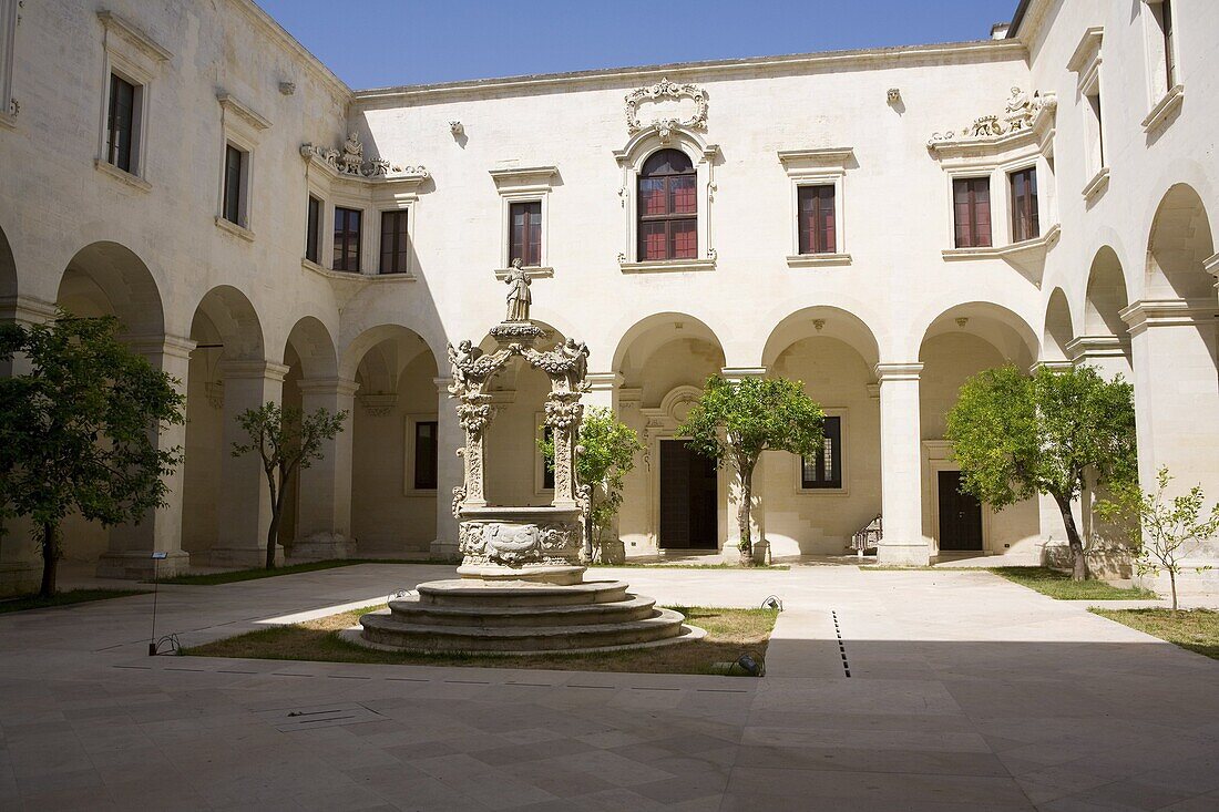 Seminary, Duomo Square, Lecce, Lecce province, Puglia, Italy, Europe