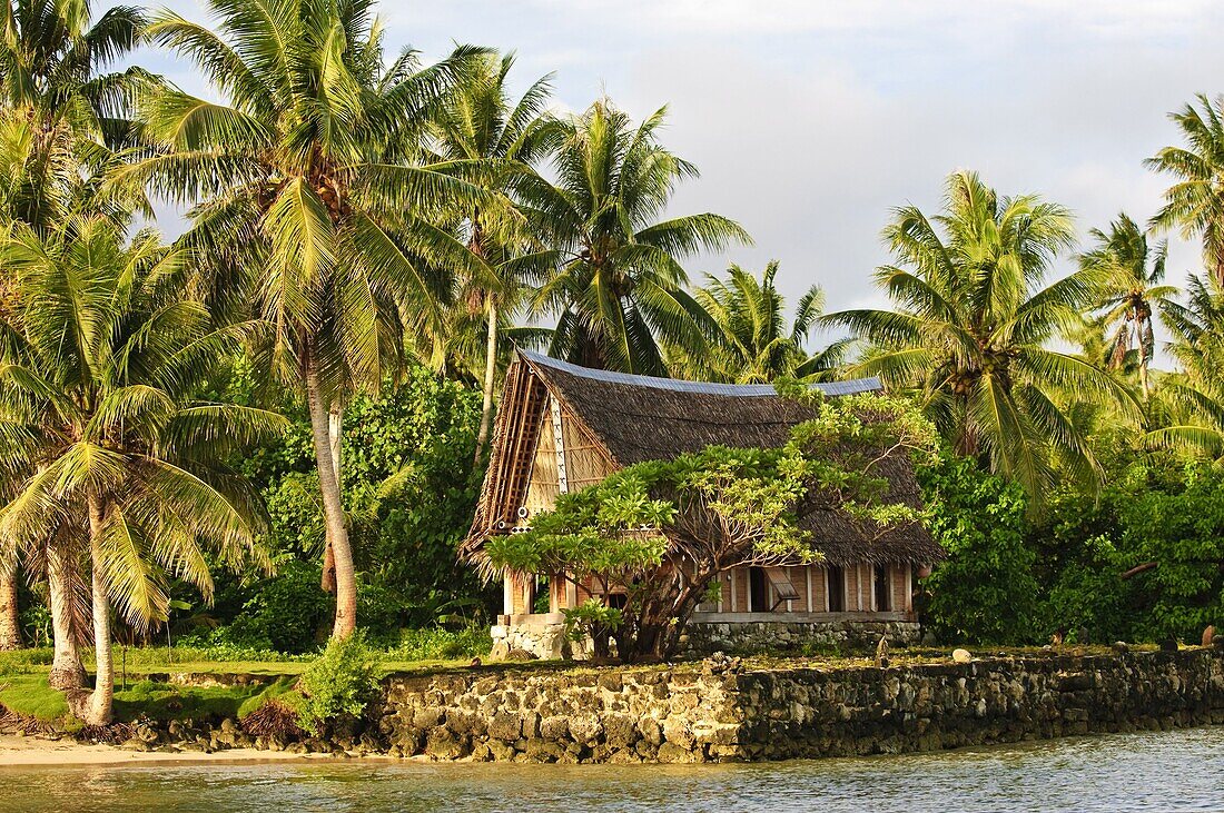 Men's house, Yap, Micronesia, Pacific