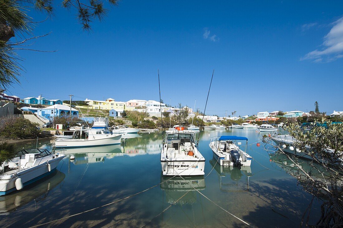Mullet Bay in St. George's, Bermuda, Central America