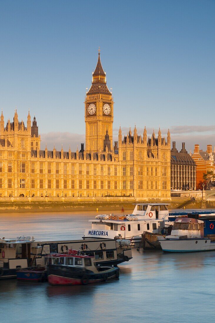 Houses of Parliament and Big Ben, Westminster, UNESCO World Hertiage Site, London, England, United Kingdom, Europe