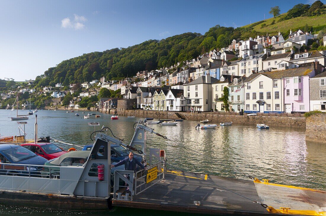 Bayard's Cove and River Dart, Dartmouth, Devon, England, United Kingdom, Europe