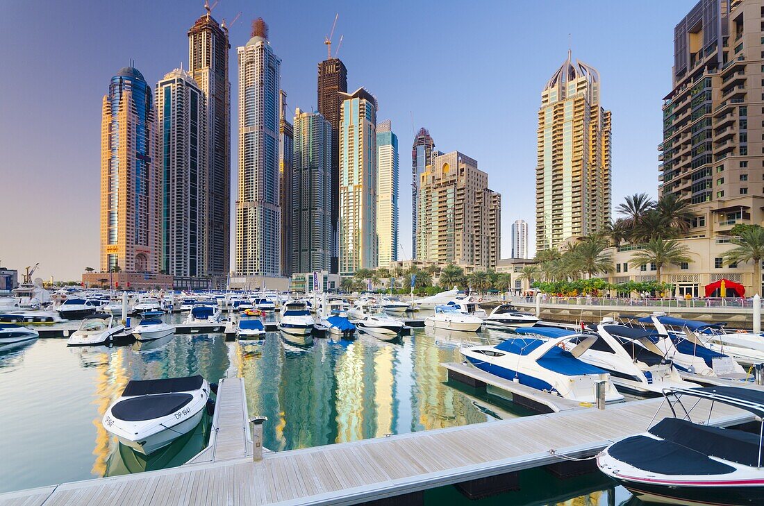 Dubai Marina, Dubai, United Arab Emirates, Middle East