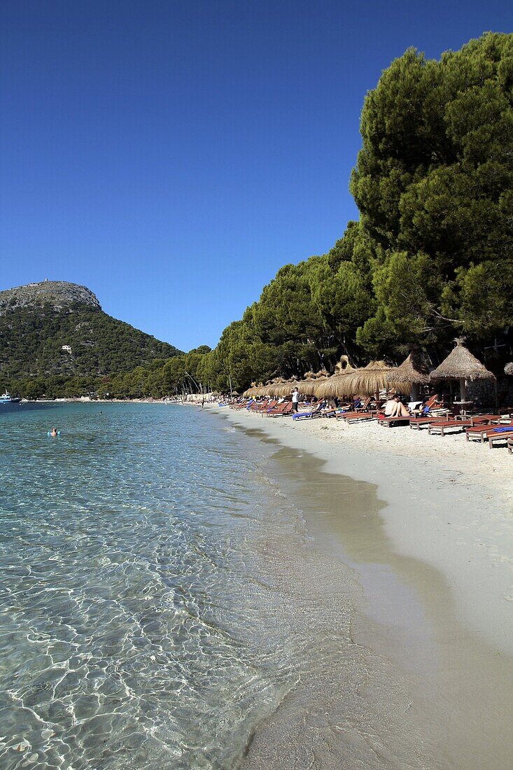 Playa Formentor, Cap de Formentor, Mallorca, Balearic Islands, Spain, Mediterranean, Europe