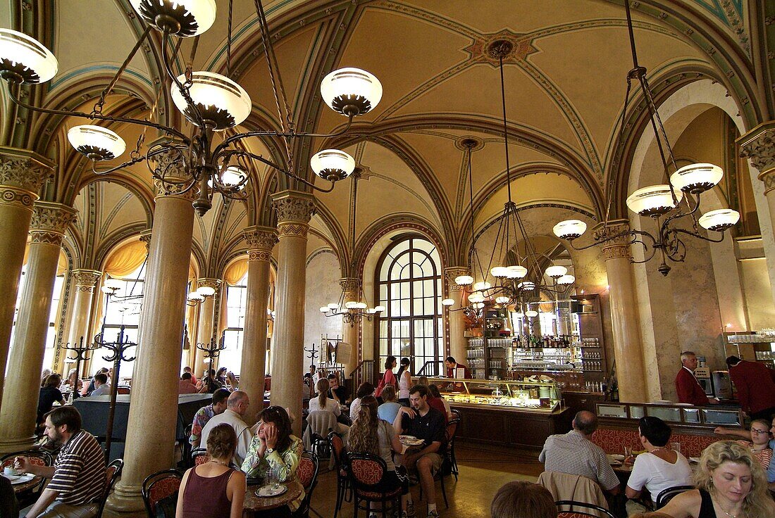 Cafe Central, Herrengasse, Vienna, Austria, Europe