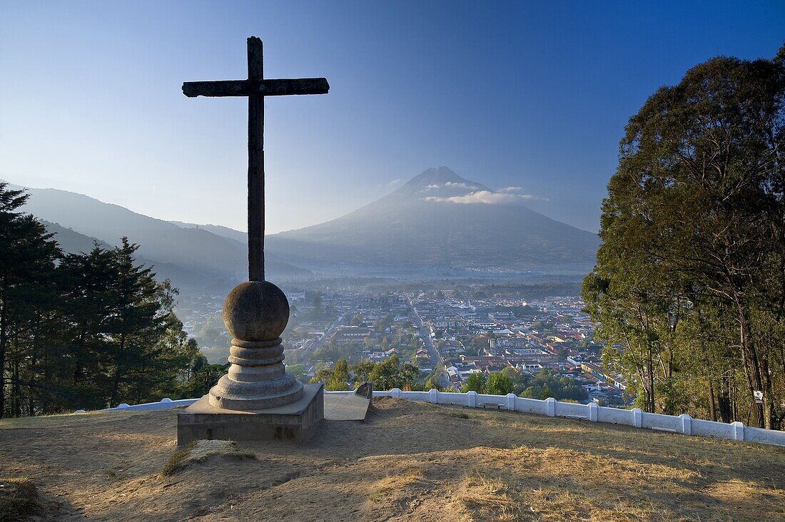 Mirador de la Cruz, Antigua, Guatemala, Central America