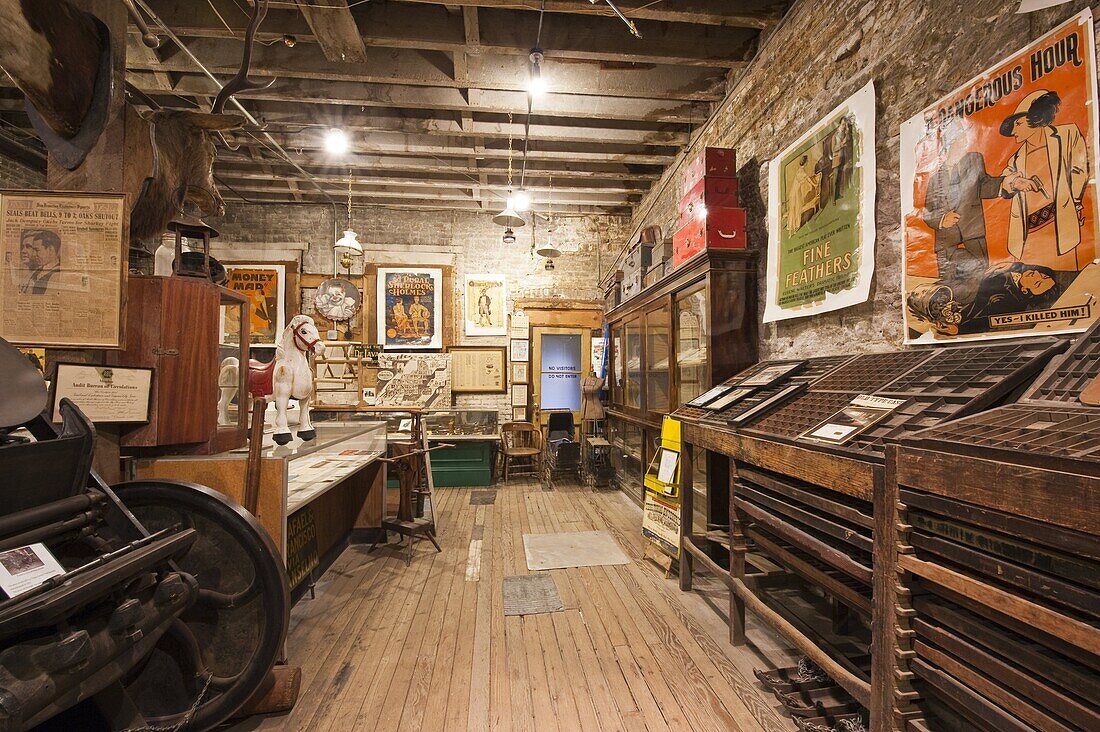 Mark Twain Museum, Virginia City, Nevada, United States of America, North America