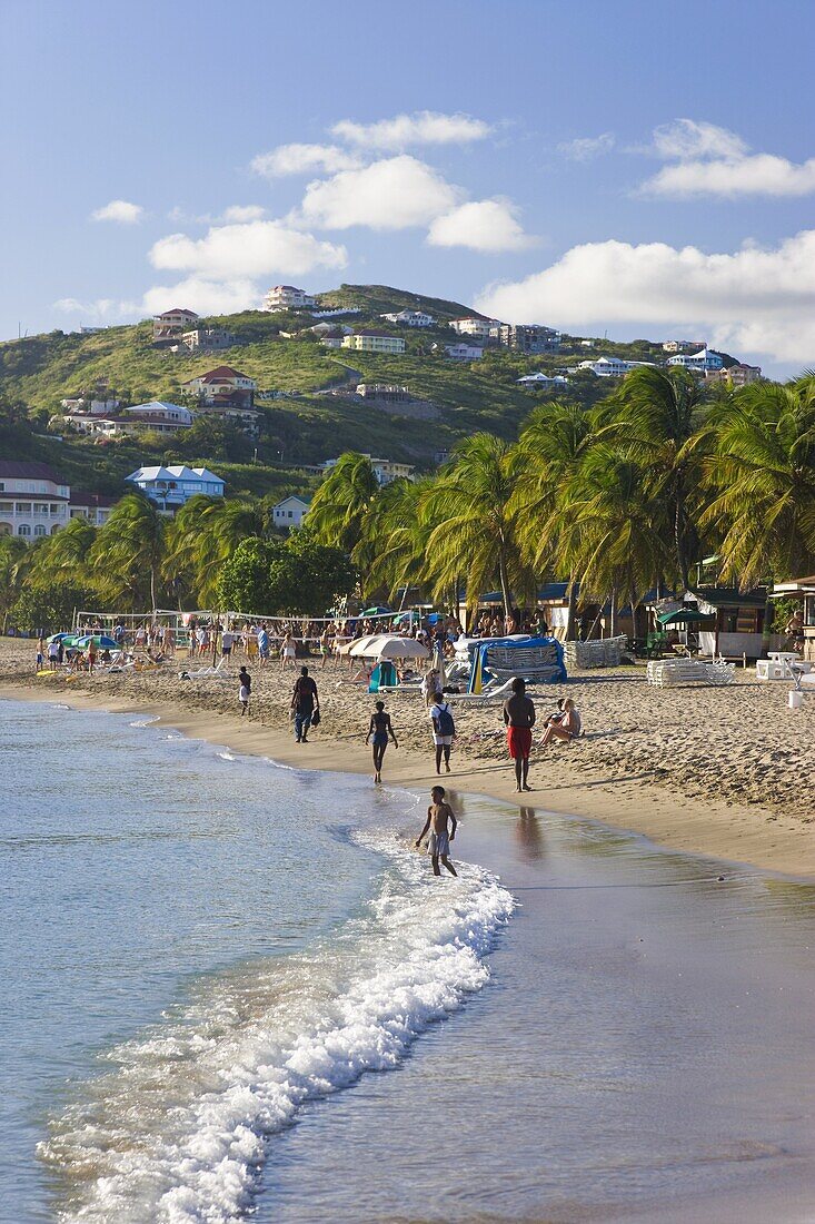 Frigate Bay Beach, St. Kitts, Leeward Islands, West Indies, Caribbean, Central America