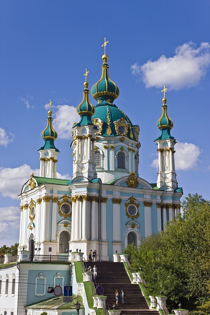 St. Andrew's Church, Kiev, Ukraine, Europe