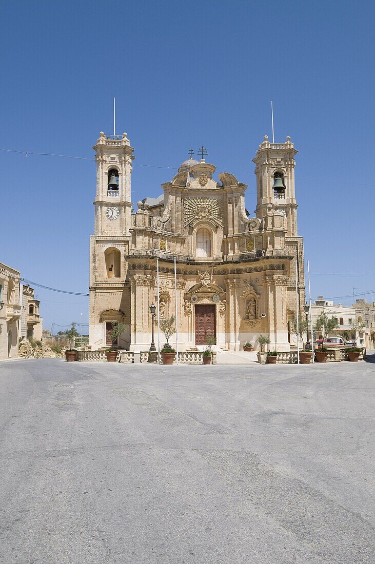 Church of the Visitation, Gharb, Gozo, Malta, Europe