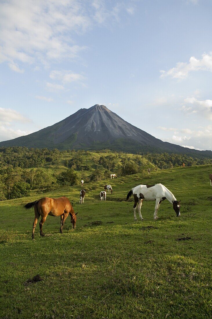 Arenal Volcano from the La Fortuna side, Costa Rica