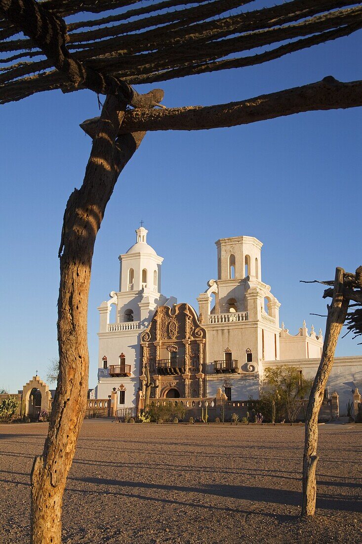 Mission San Xavier del Bac, Tucson, Arizona, United States of America, North America