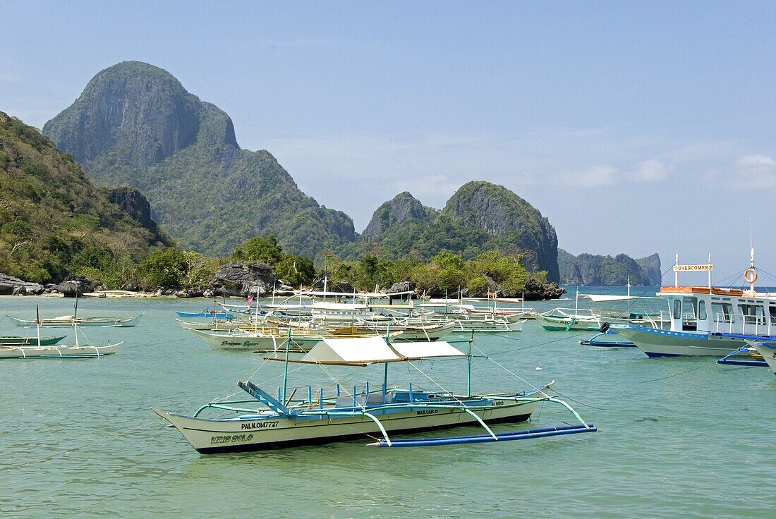 El Nido, Bacuit Bay, Palawan, Philippines, Southeast Asia, Asia