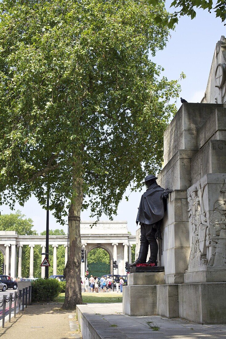 Royal Artillery Memorial, Hyde Park Corner, London, England, United Kingdom, Europe