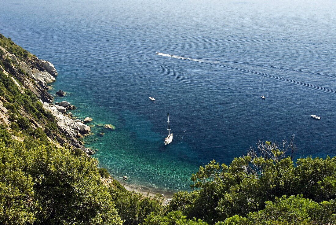 North coast, Isola d'Elba, Elba, Tuscany, Italy, Europe