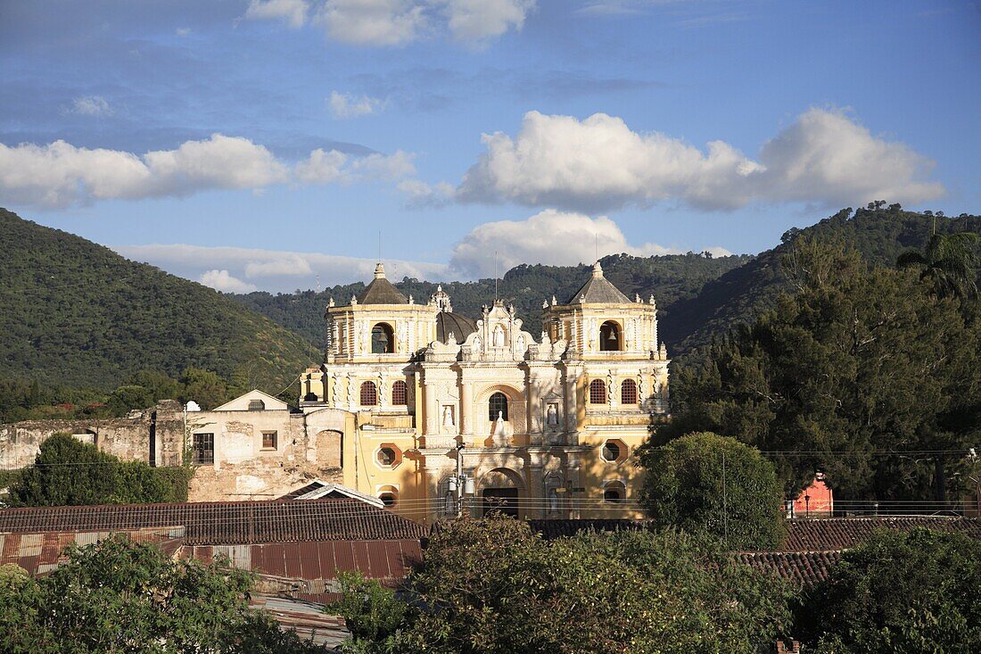 La Merced Church, Antigua, UNESCO World Heritage Site, Guatemala, Central America