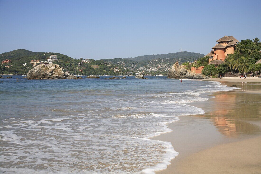 Playa La Ropa, Pacific Ocean, Zihuatanejo, Guerrero state, Mexico, North America