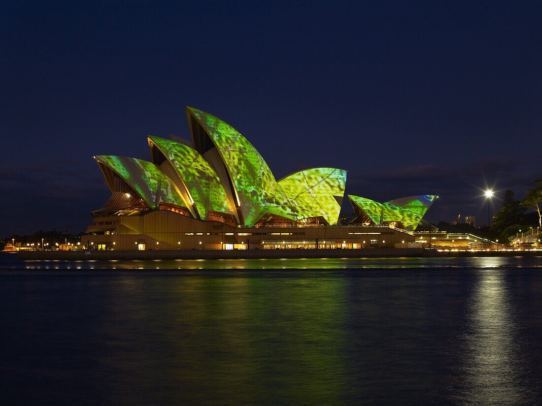 Festival of Light, Sydney Opera House, UNESCO World Heritage Site, Sydney, New South Wales, Australia, Pacific