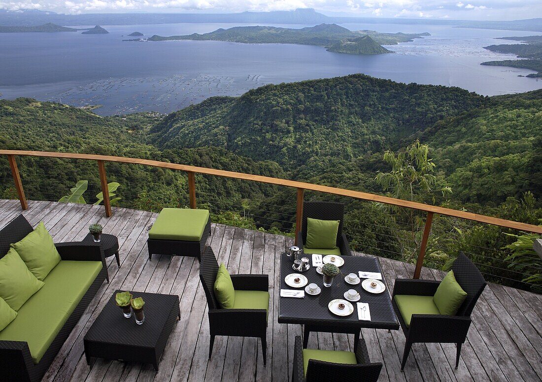 View of Tagaytay, Philippines, Southeast Asia, Asia