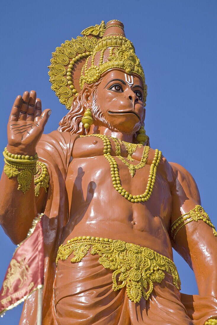 Hanuman statue, Shri Hanuman Park, Samdruptse, Kalimpong, West Bengal, India, Asia