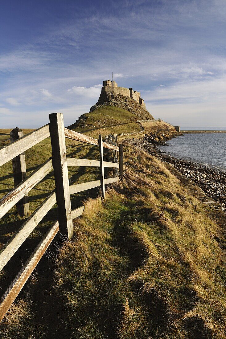 Lindisfarne Castle, Holy Island of Lindisfarne, Northumberland, England, United Kingdom, Europe