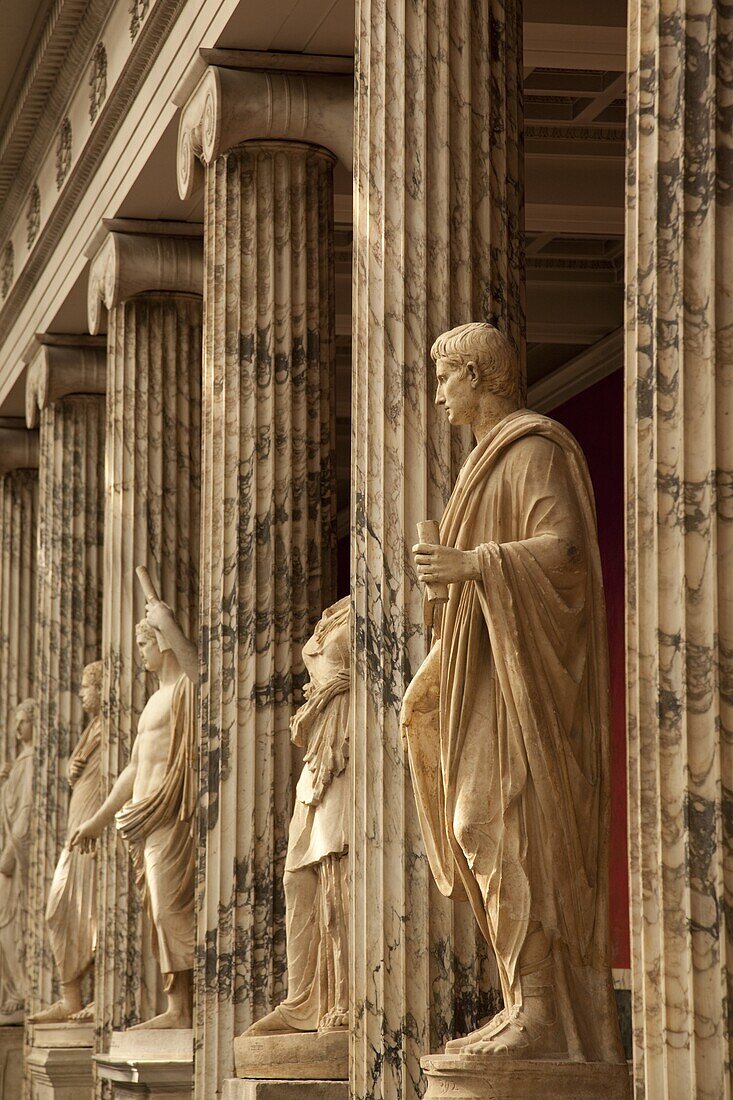 Interior, NY Carlesberg Glyptotek Art Museum, Copenhagen, Denmark, Scandinavia, Europe