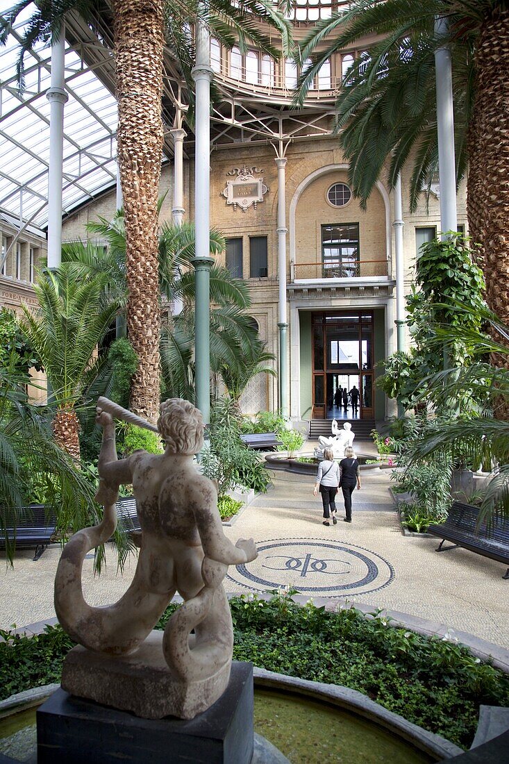 Interior, NY Carlesberg Glyptotek Art Museum, Copenhagen, Denmark, Scandinavia, Europe