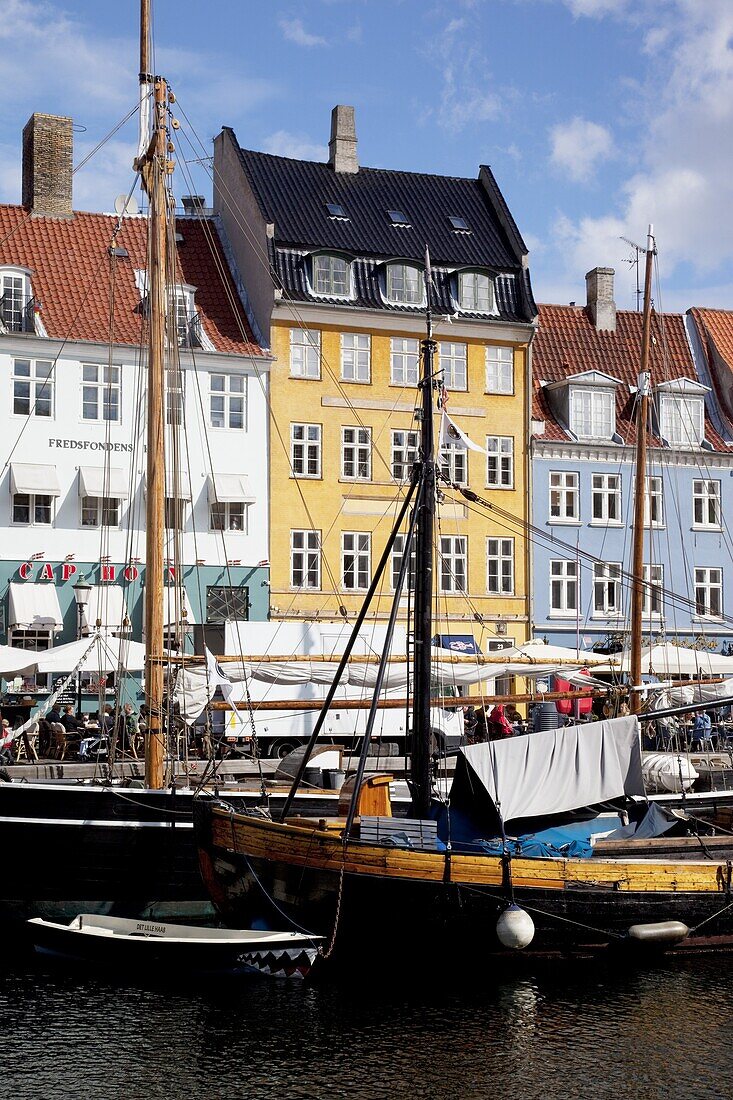 Nyhavn, Copenhagen, Denmark, Scandinavia, Europe