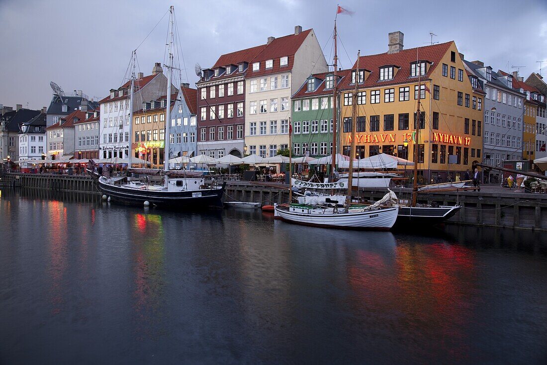 Nyhavn, Copenhagen, Denmark, Scandinavia, Europe