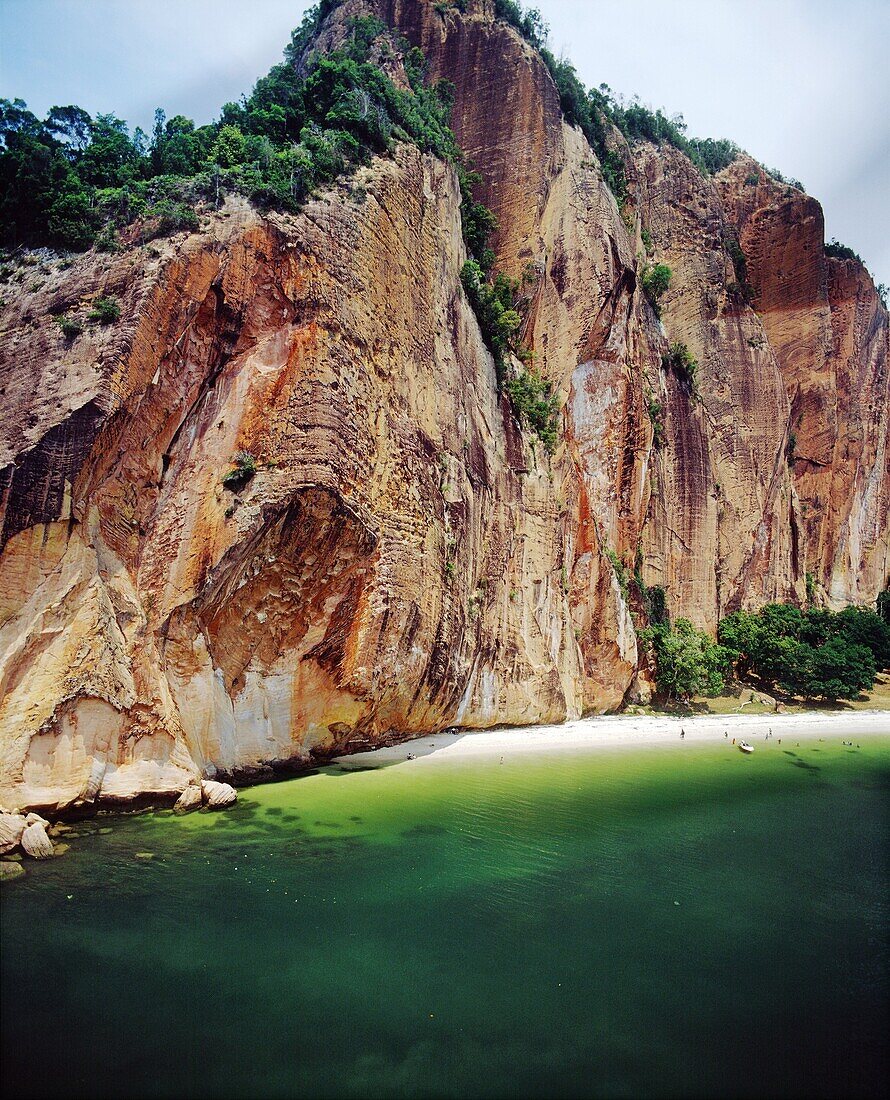 Sandekan, Semporne Bay, Sabah, island of Borneo, Malaysia, Southeast Asia, Asia