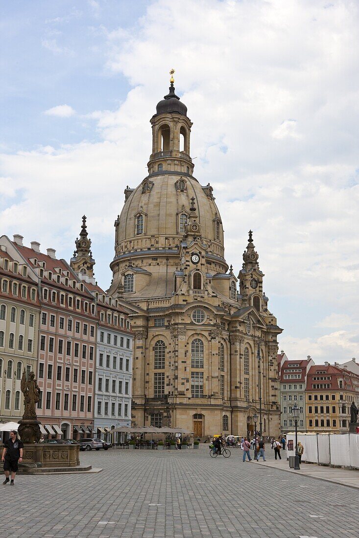 Frauenkirche, Dresden, Saxony, Germany, Europe