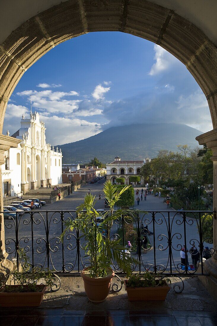 Parque Central, Antigua, Guatemala, Central America