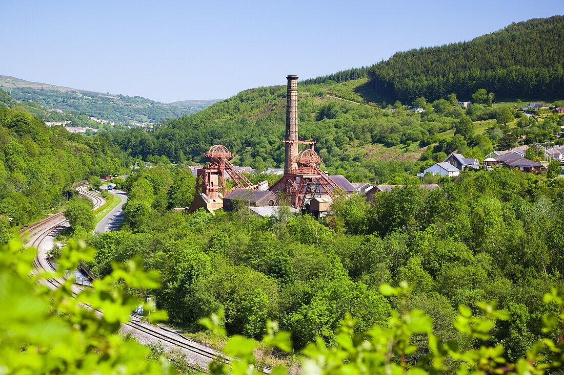 Colliery Pit, Rhondda Heritage Park, Rhondda Valley, South Wales, United Kingdom, Europe