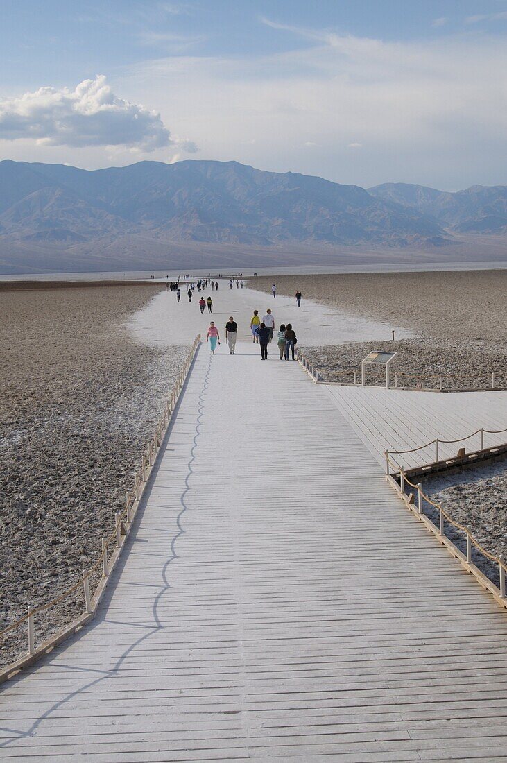 Badwater Basin, Death Valley, California, United States of America, North America