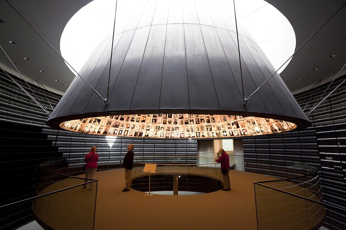 Yad Vashem Holocaust Memorial, Hall of Names, Mount Herzl, Jerusalem, Israel, Middle East