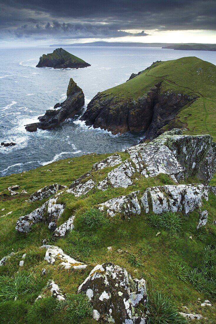 The Rumps, Pentire Point, Cornwall, England, United Kingdom, Europe