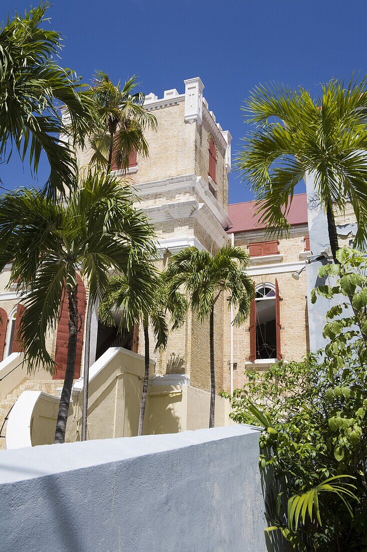 Frederick Lutheran Church, Charlotte Amalie City, St. Thomas Island, U.S. Virgin Islands, West Indies, Caribbean, Central America