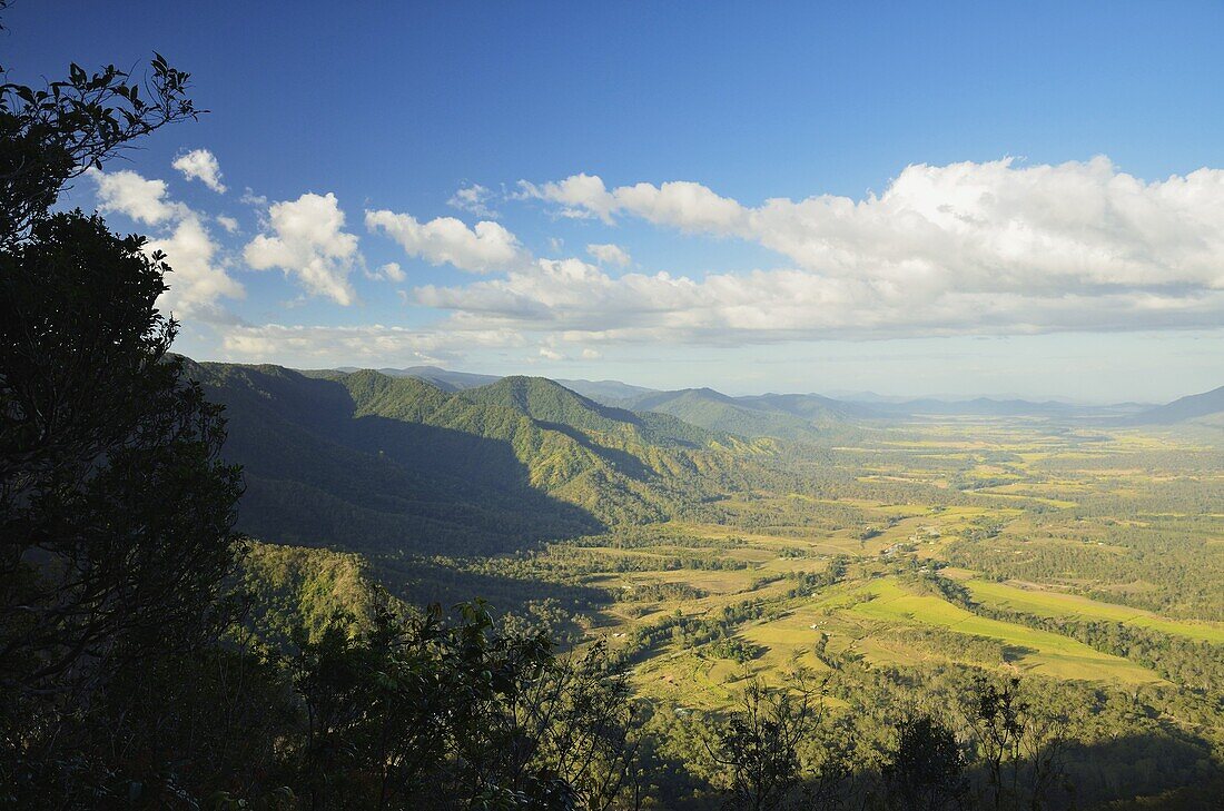 View of Finch Hatton and Pioneer Valley, Eungella, Queensland, Australia, Pacific