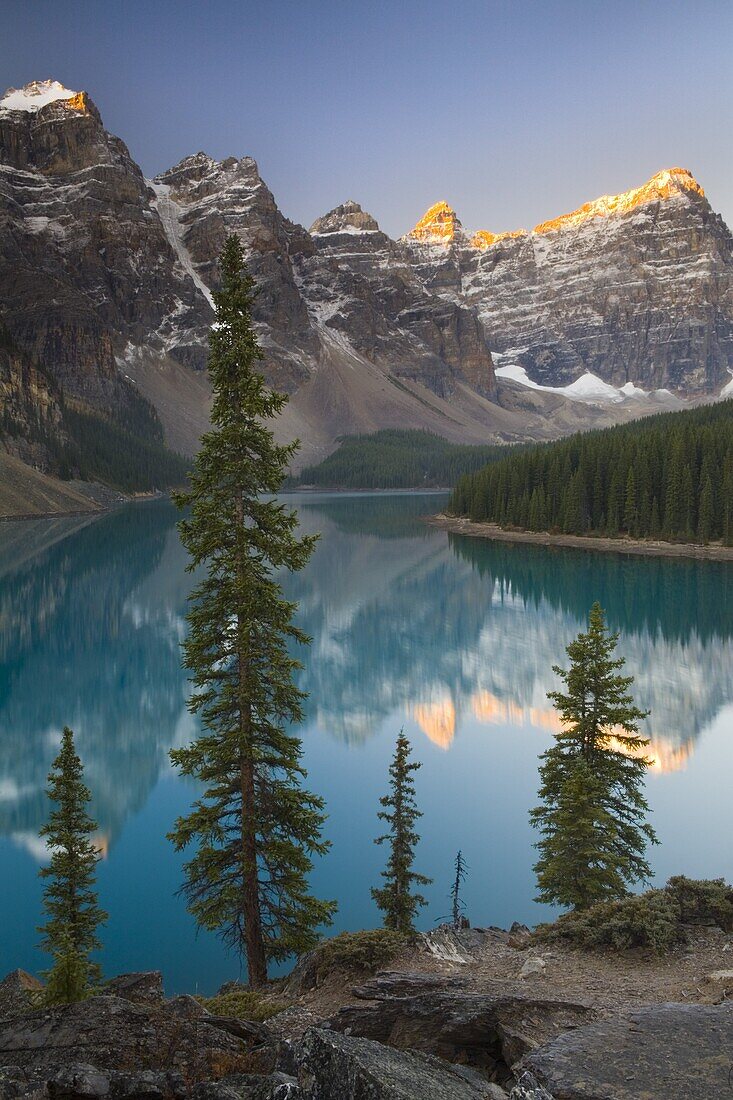 Moraine Lake, Canada, North America