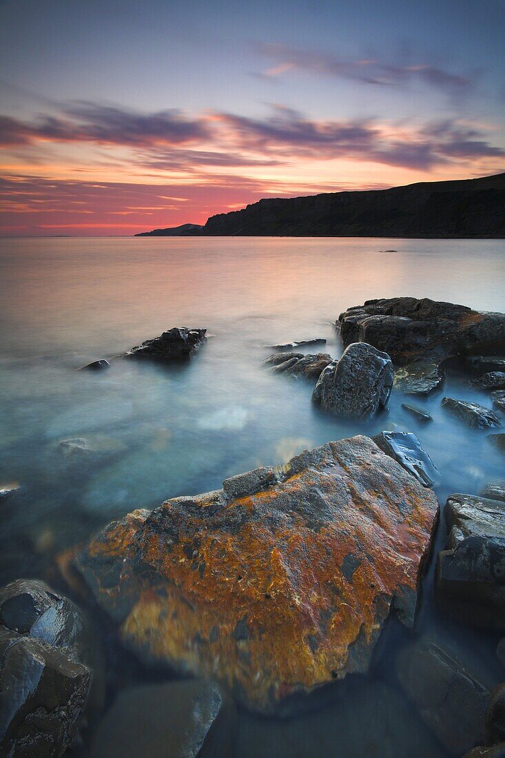 Hobarrow Bay, close to Kimmeridge on the Jurassic Coast, UNESCO World Heritage Site, Dorset, England, United Kingdom, Europe