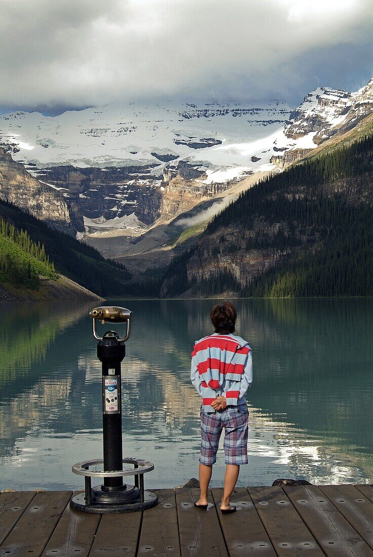 Lake Louise, Banff National Park, UNESCO World Heritage Site, Alberta, Rocky Mountains, Canada, North America