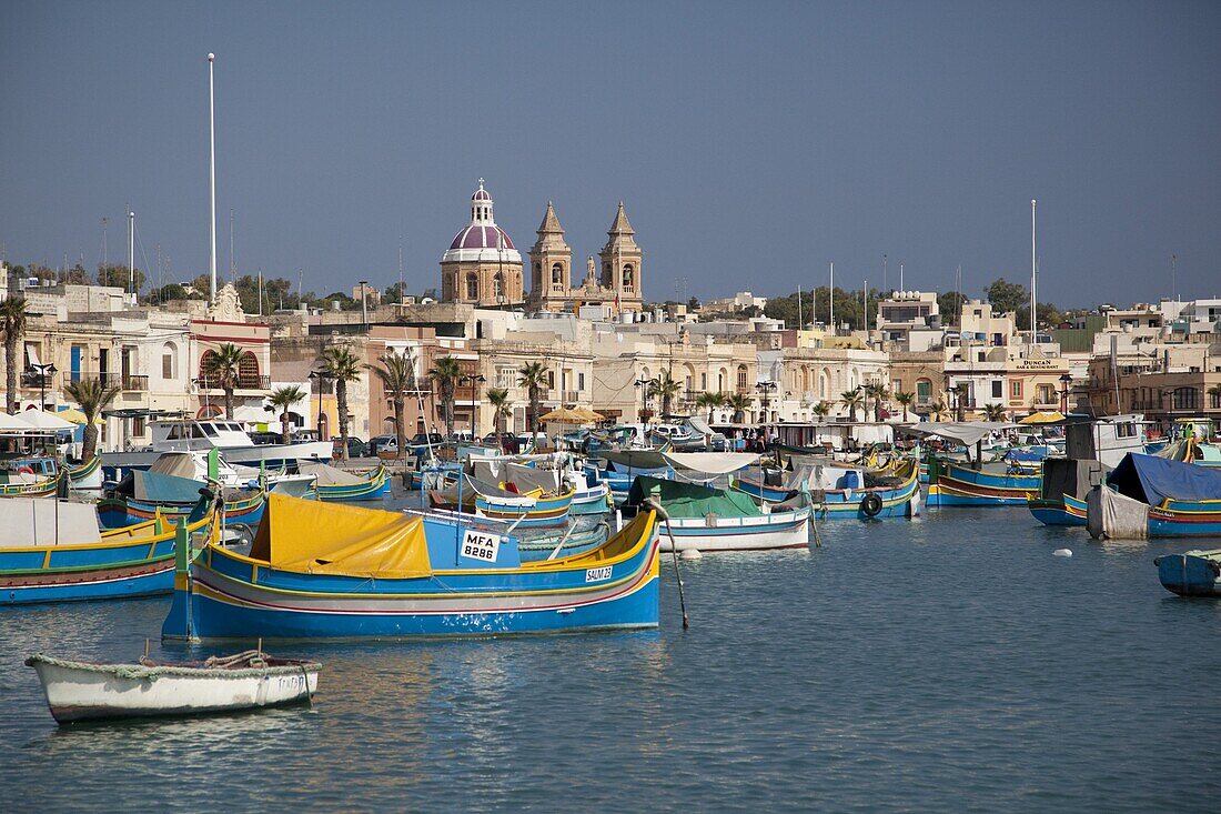 Marsaxlokk, Malta, Mediterranean, Europe