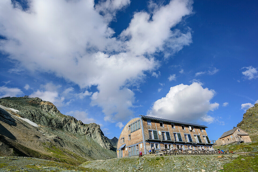 Hut Stuedlhuette, Grossglockner, High Tauern, East Tyrol, Austria