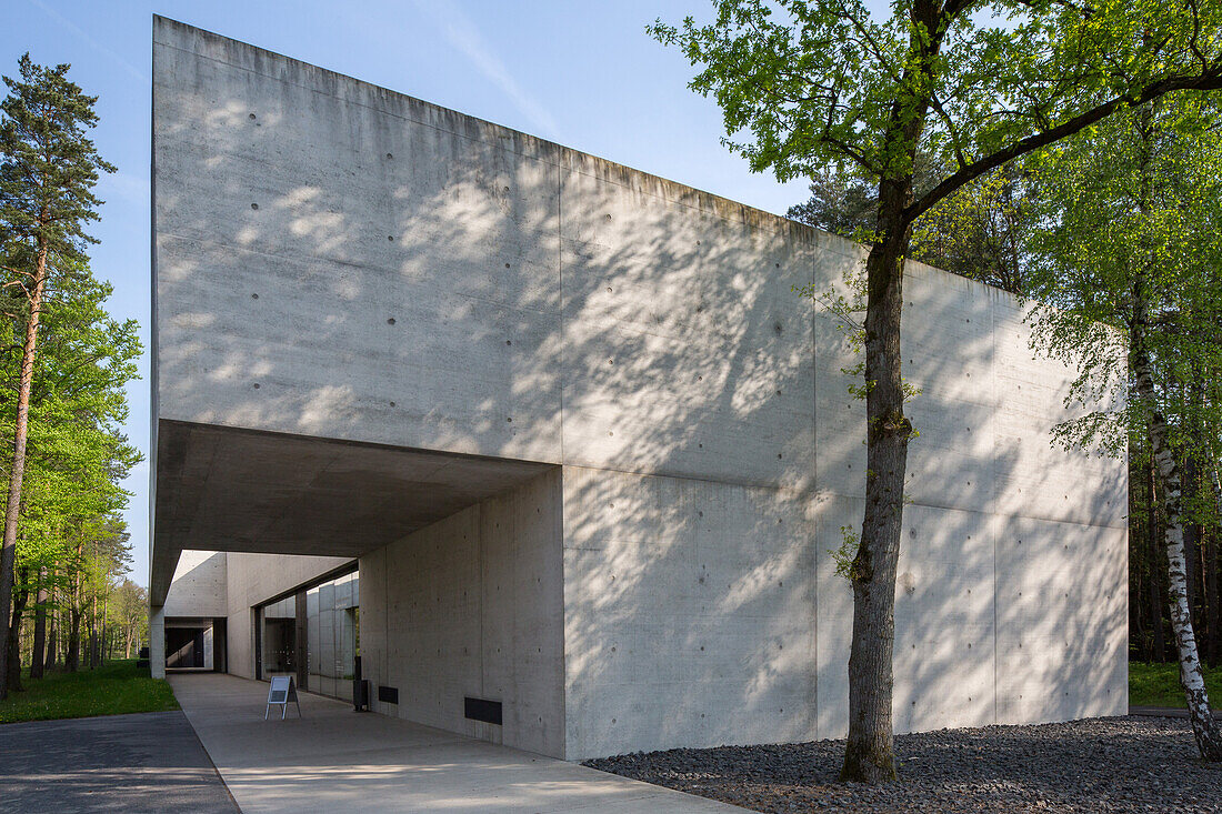 Documentation Centre, Bergen-Belsen Memorial, near former concentration camp, Lower Saxony, Germany