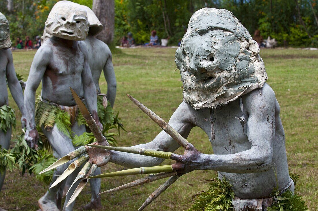 Mudman tribe celebrating the traditional Sing Sing in Paya  in the Highlands, Papua New Guinea, Melanesia, Pacific