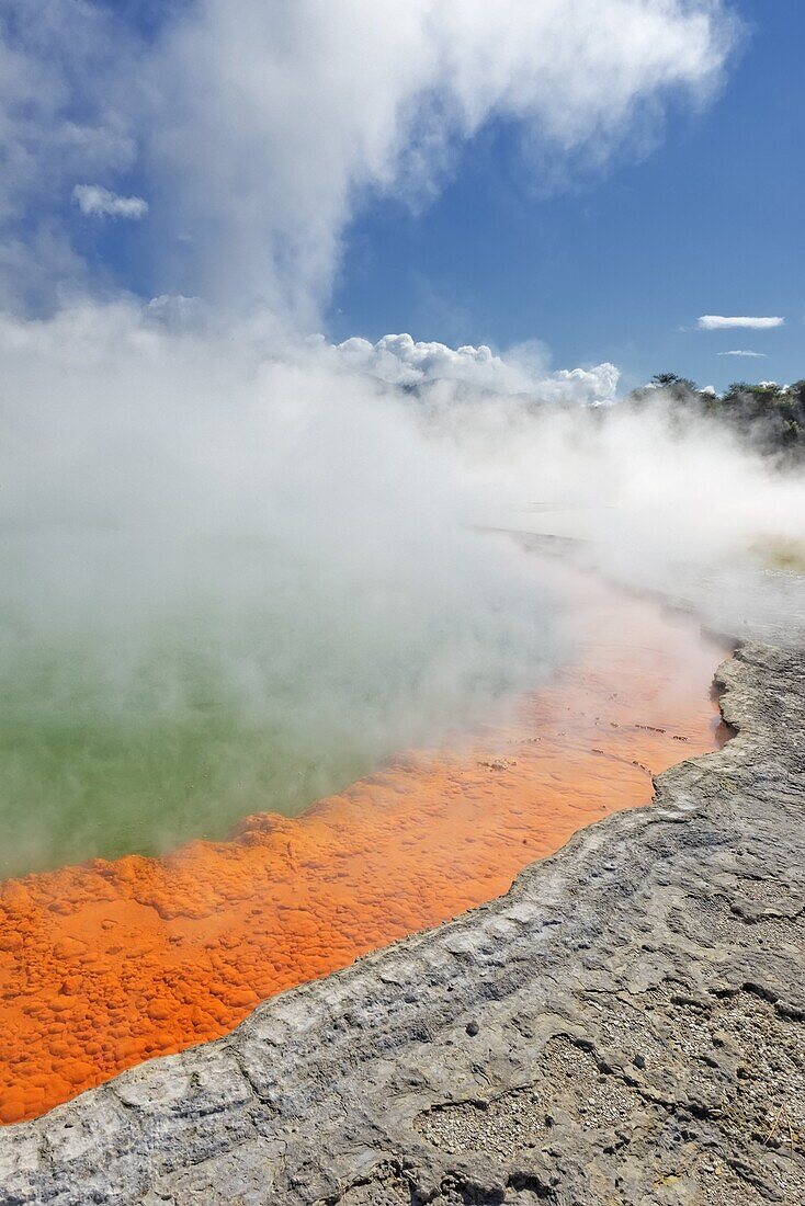 Champagne Pool, Waiotapu, Rotorua, North Island, New Zealand, Pacific